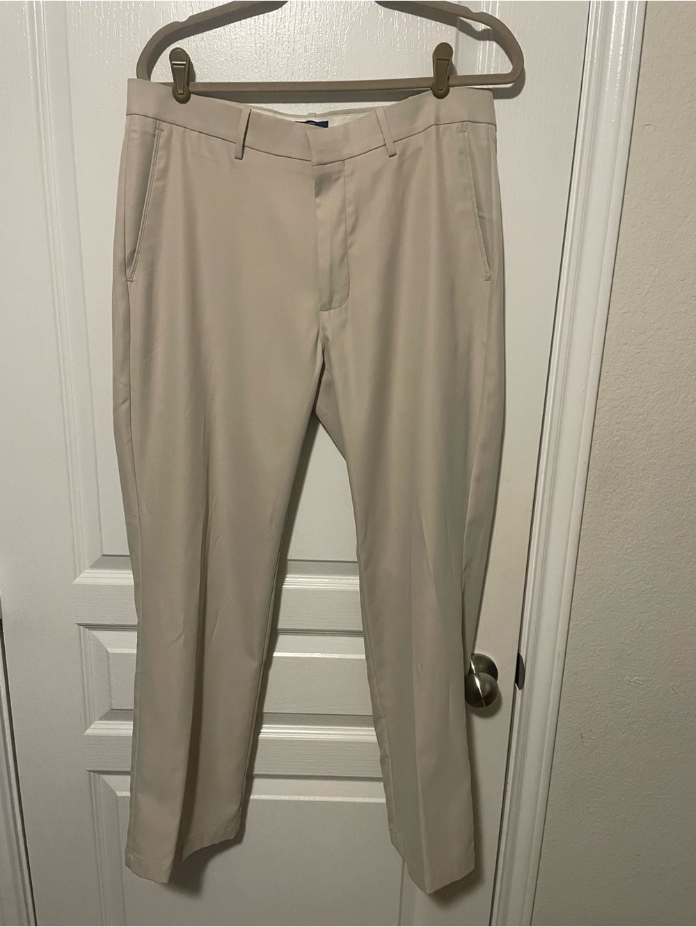 Light Beige Men's Dress Pants